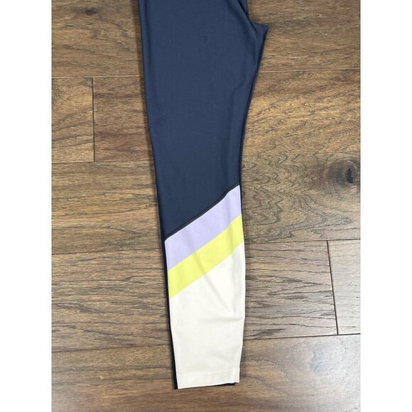 PELOTON Cadent Colorblock Leggings 24" Inseam Gray Sz S EUC - Picture 4 of 6